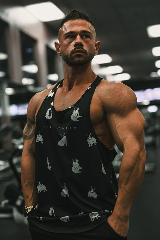 Graphic Muscle Stringer - Bulldogs