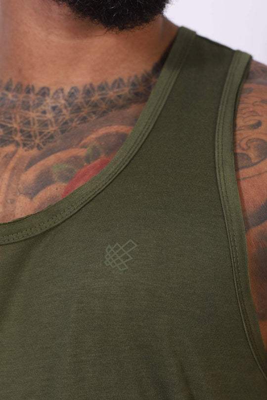 Vital Raw-Hem Tank Top 2.0 - Green