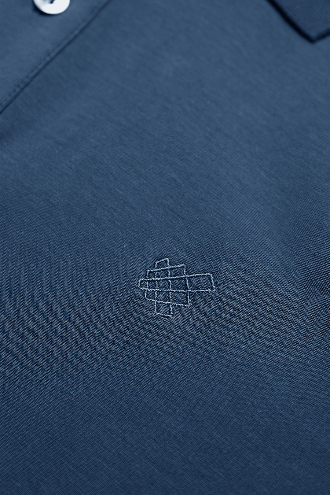 Muscle Fit All-Day Polo T-Shirt - Storm Blue