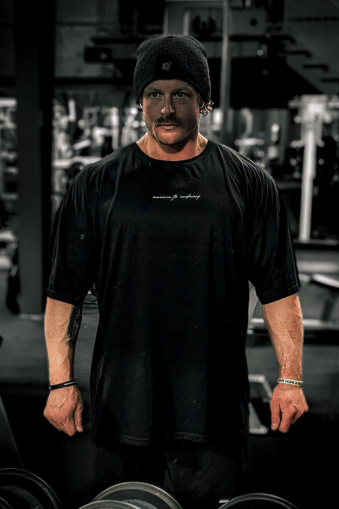 Energy Oversized T-Shirt - Menace Black