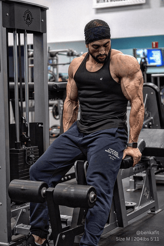 Fast-Dry Bodybuilding Workout Stringer - Black