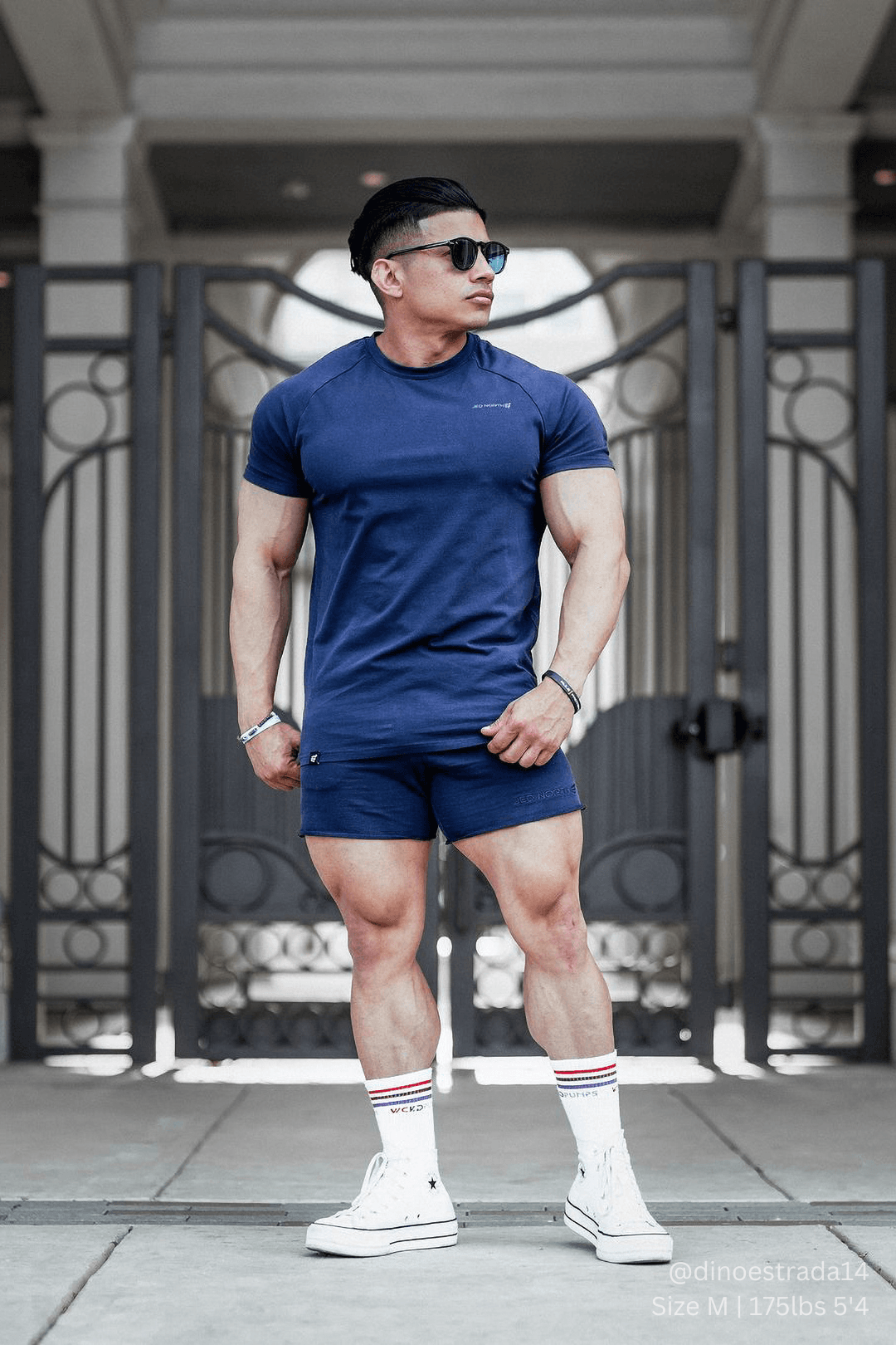Titan 2.0 Muscle-Fit T-Shirt - Navy
