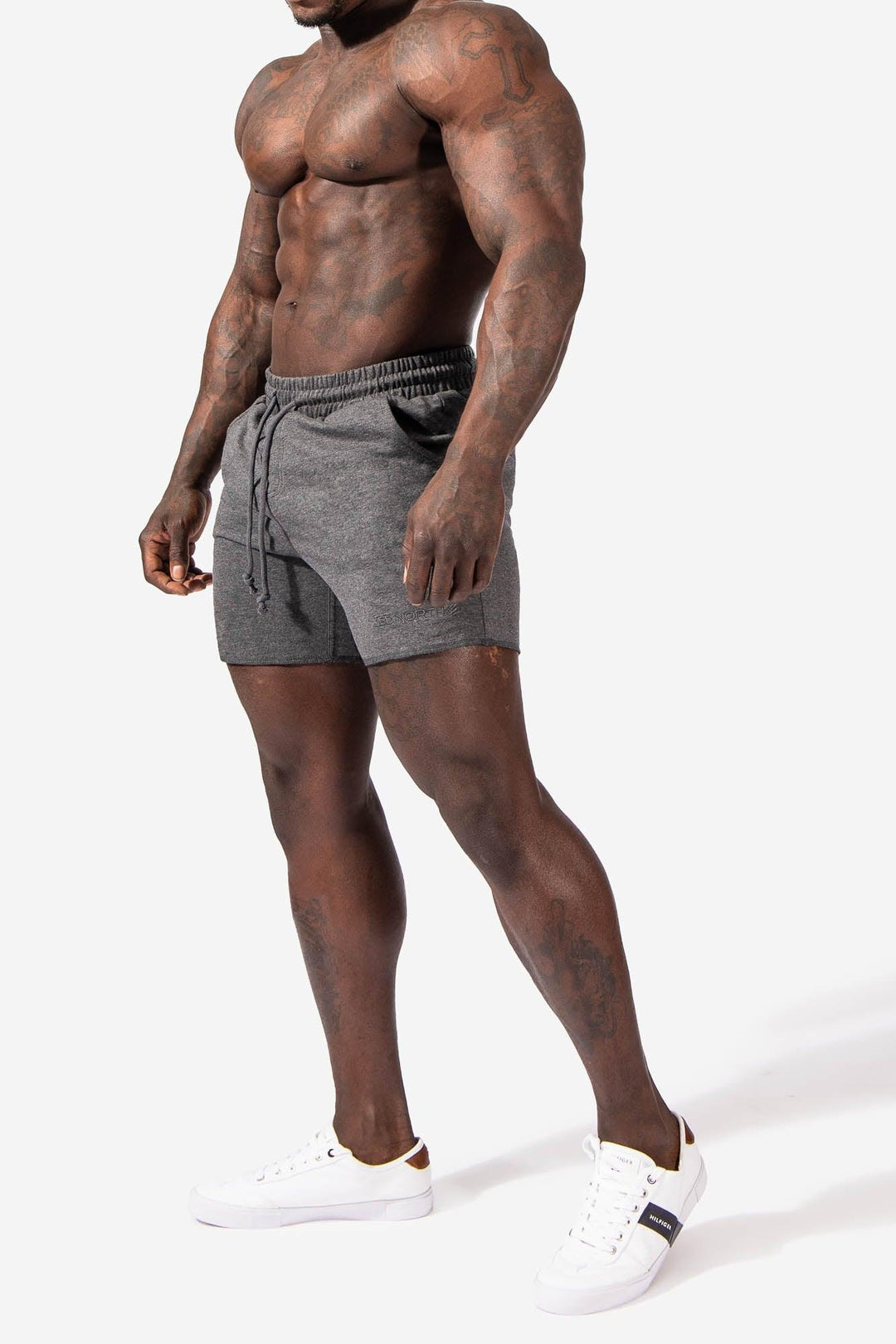 Men's Versatile Workout Sweat Shorts - Dark Gray Men Shorts Jed North