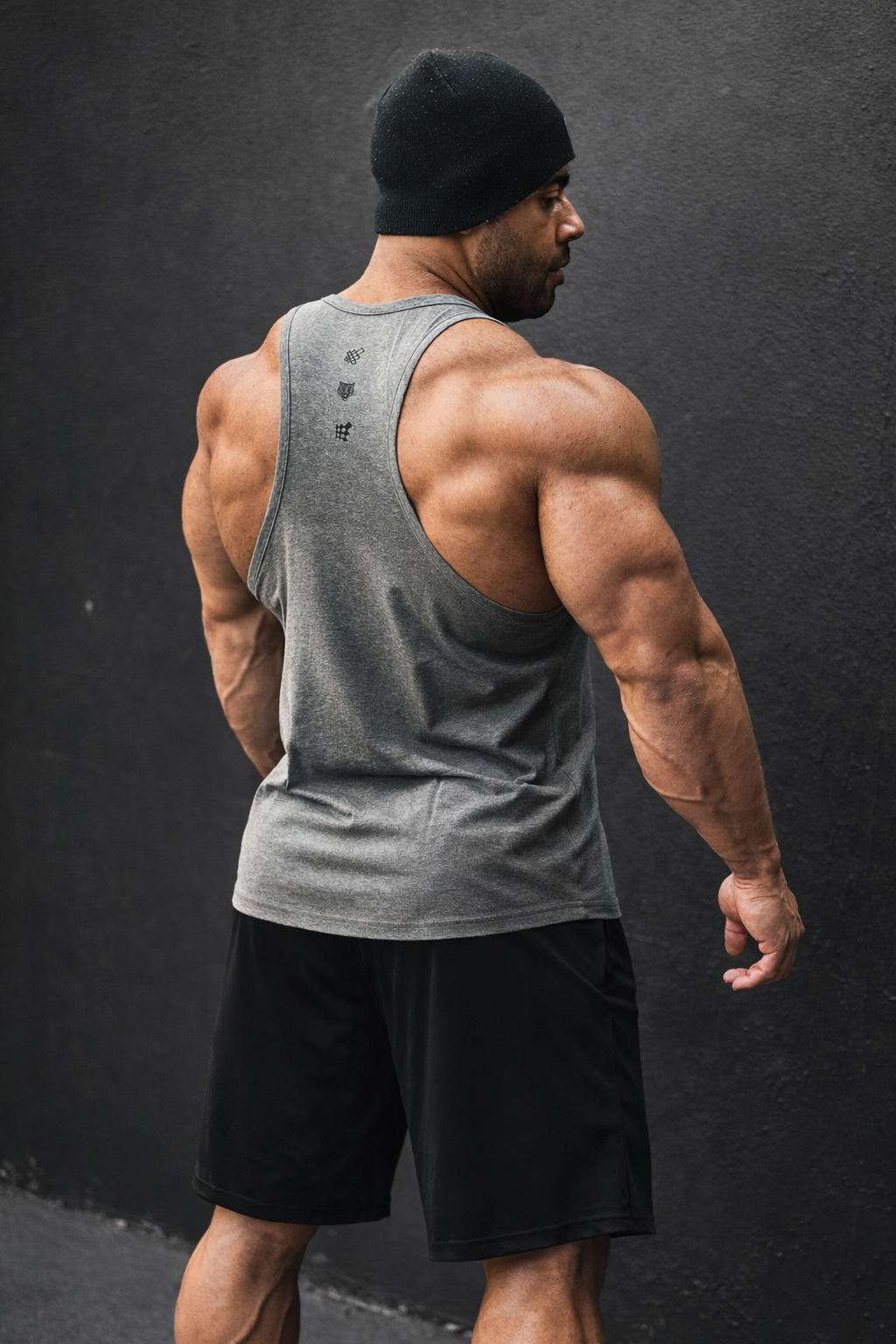 Flex Training Stringer - Heather Gray