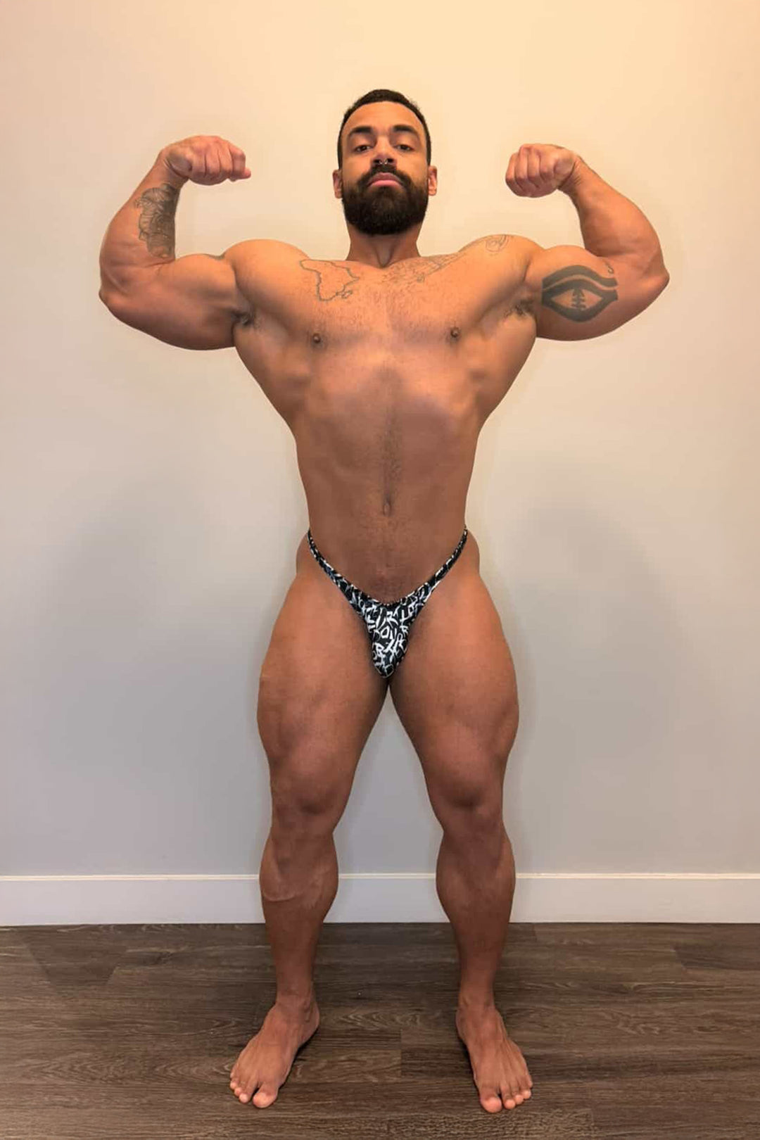 Men's Bodybuilding Posing Trunks - Chaotic