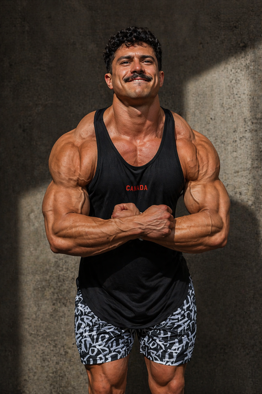 Fast-Dry Bodybuilding Workout Stringer - OH CANADA