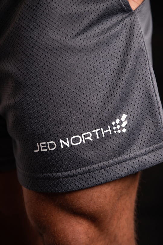 Athletic Mesh Shorts - Storm Gray