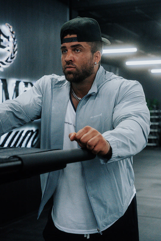 Full-Zip Training Jacket - Silver