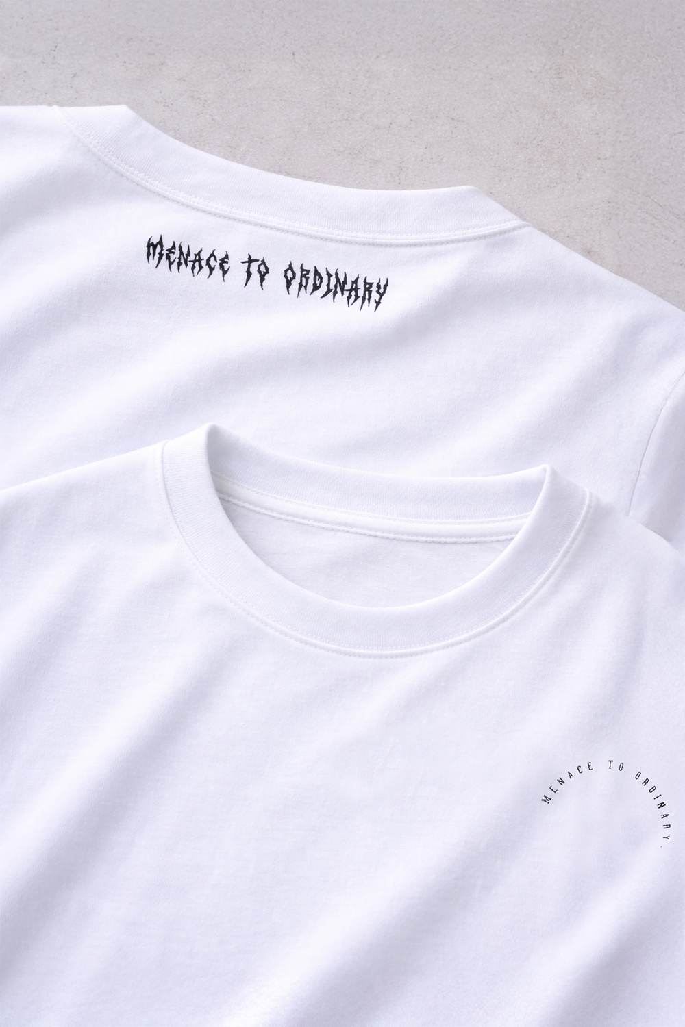 Energy Oversized TShirt White Menace to Ordinary2