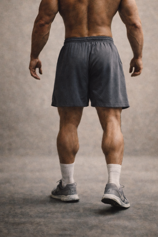 Athletic Mesh Shorts - Storm Gray