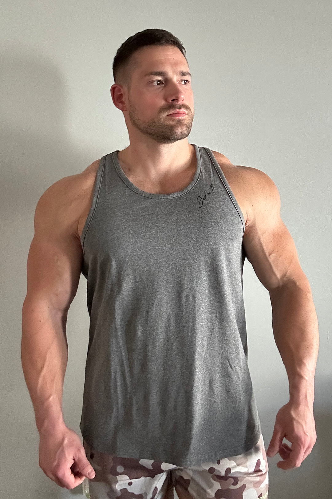 Cotton Training Stringer - Heather Gray