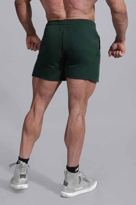 Motion 5'' Varsity Sweat Shorts - Dark Green - Jed North