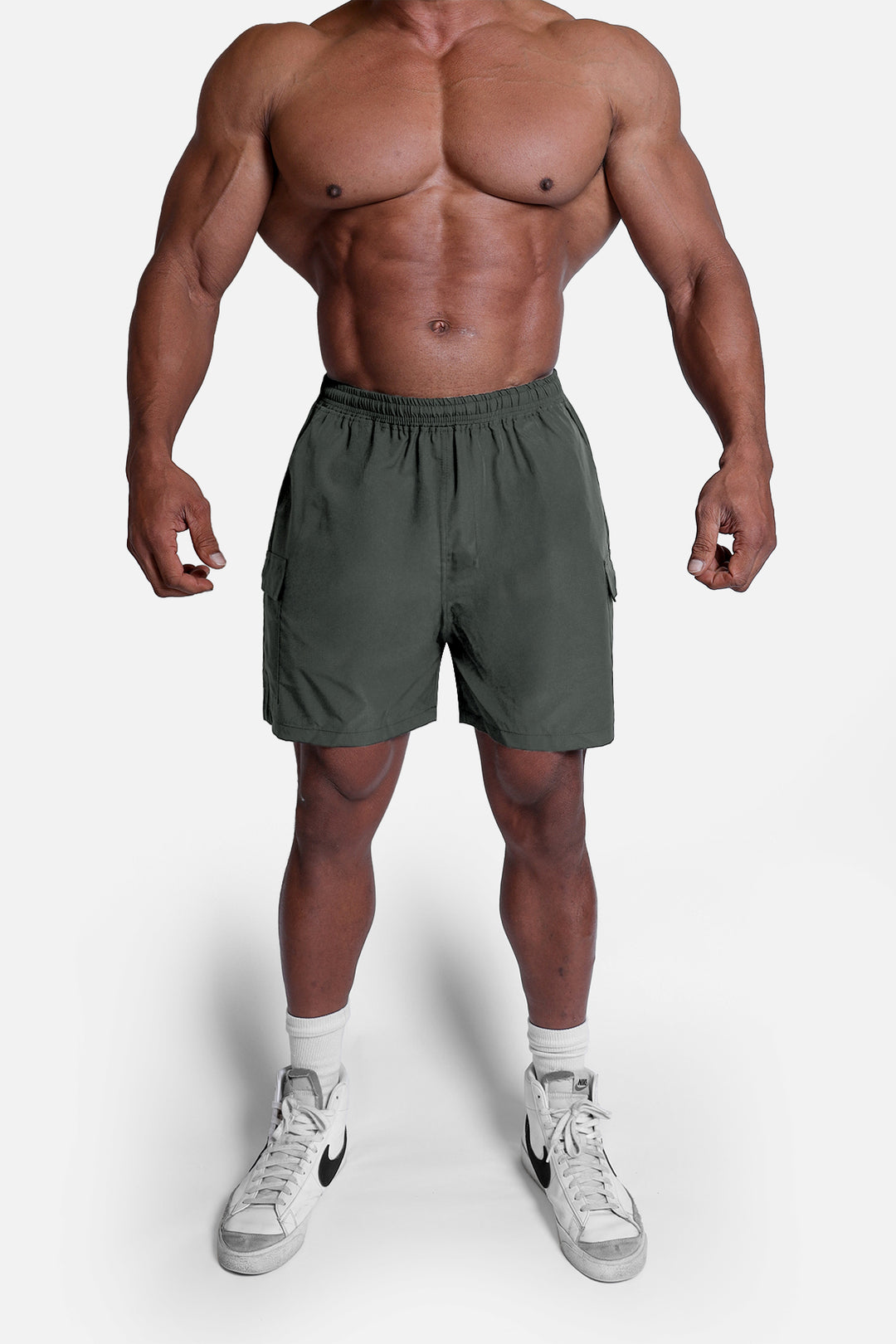 Trek 4.5" Cargo Shorts - Dark Olive