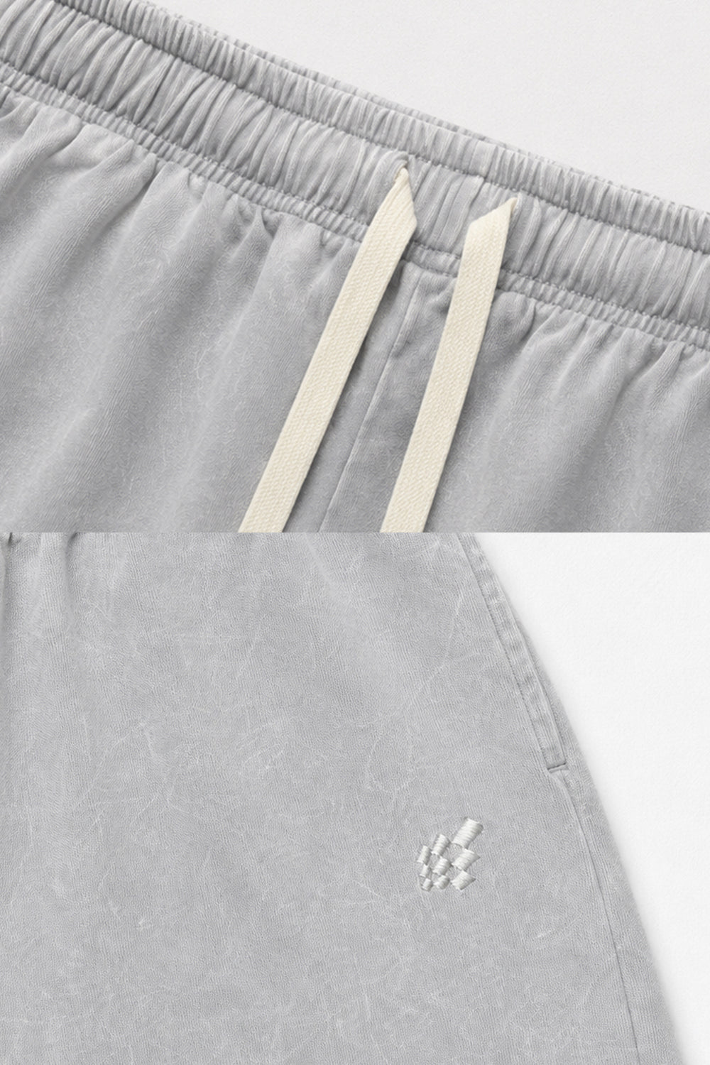 Relaxed Balloon Joggers - Washed Gray