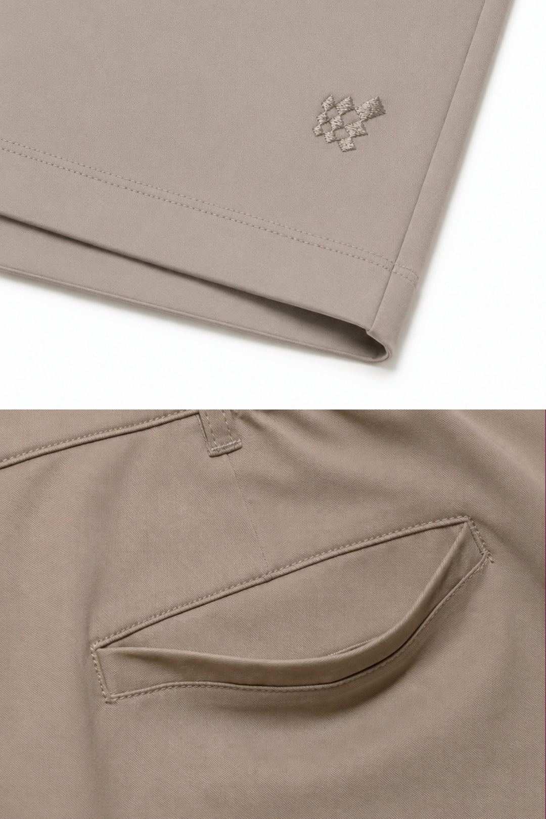 Flex Waist Chino Shorts - Khaki