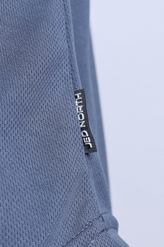 Fast-Dry Bodybuilding Workout Stringer - Gray USA Logo