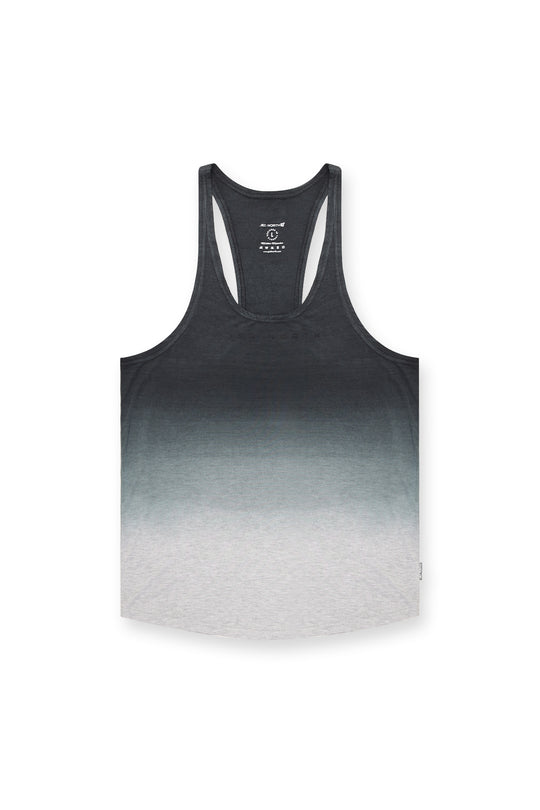 Classic Bodybuilding Racerback Stringer - Gray Ombre