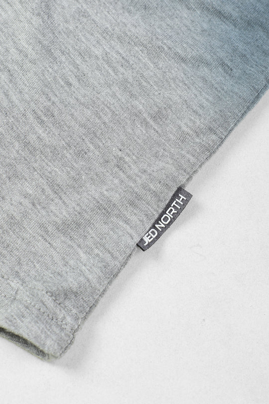 Classic Bodybuilding Racerback Stringer - Gray Ombre