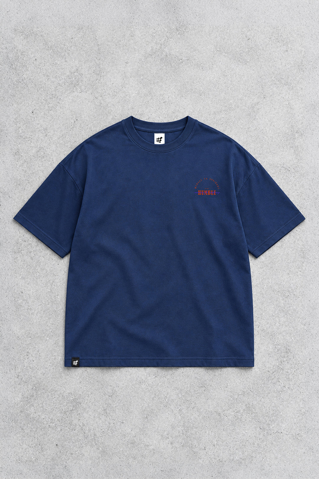 Energy Oversized T-Shirt - Humble Logo Navy