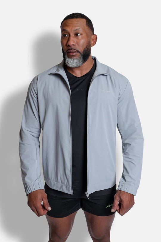 Full-Zip Training Jacket - Silver