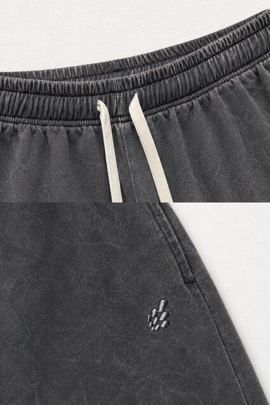 Relaxed Balloon Joggers - Washed Charcoal